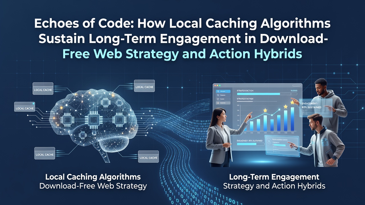 Diagram showing local caching layers in browser-based strategy and action hybrid games
