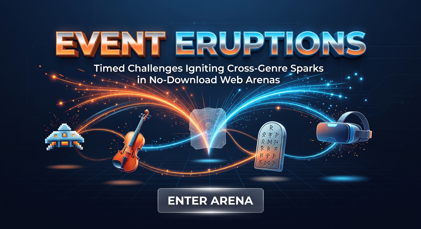 Players competing in a high-stakes timed event blending racing and puzzle elements within a vibrant browser arena