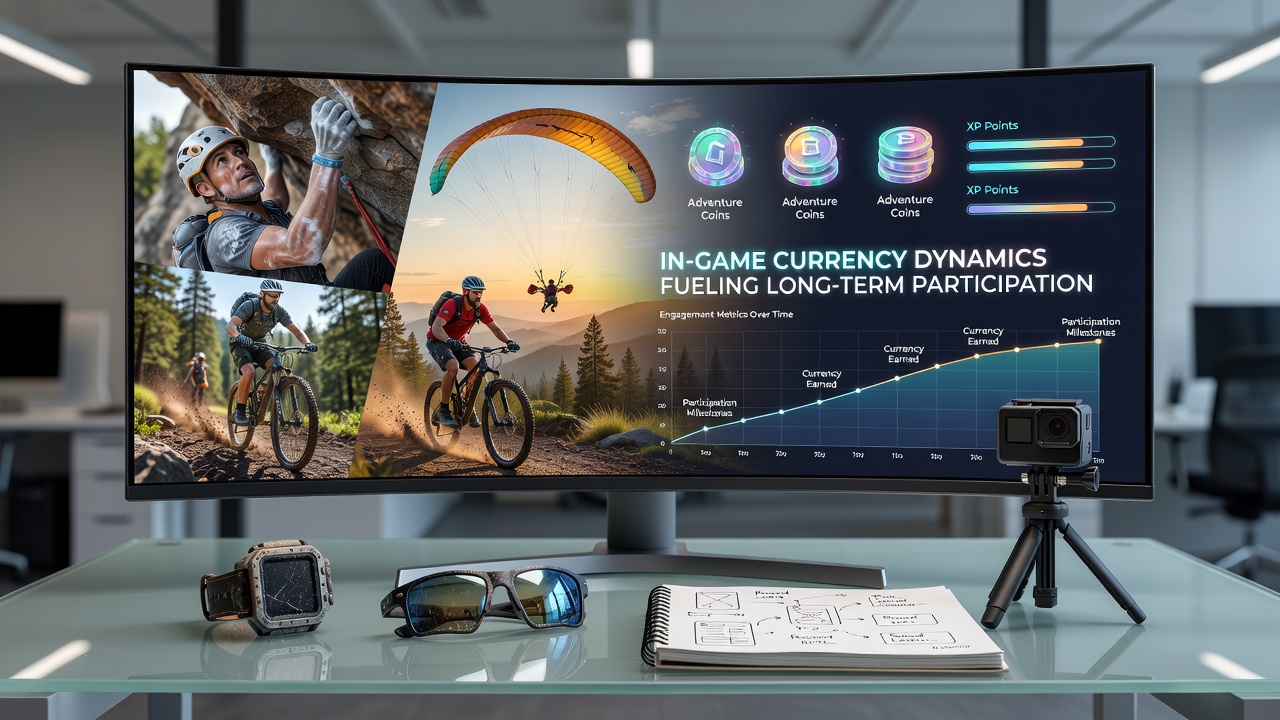Screenshot of a browser multiplayer interface displaying currency balances and exchange options between adventure and sports modes